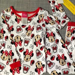 Minnie Mouse 2 pack pjs.
